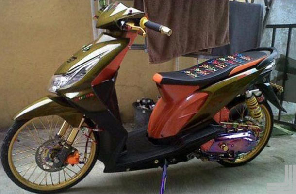 20+ Gambar Modifikasi Motor Honda Beat Standar - Kumpulan 