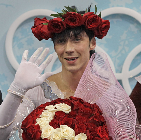 johnny weir swan. Johnny Weir Is Really Gay!