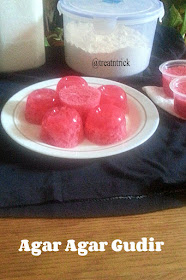 Agar Agar Gudir Recipe @ treatntrick.blogspot.com