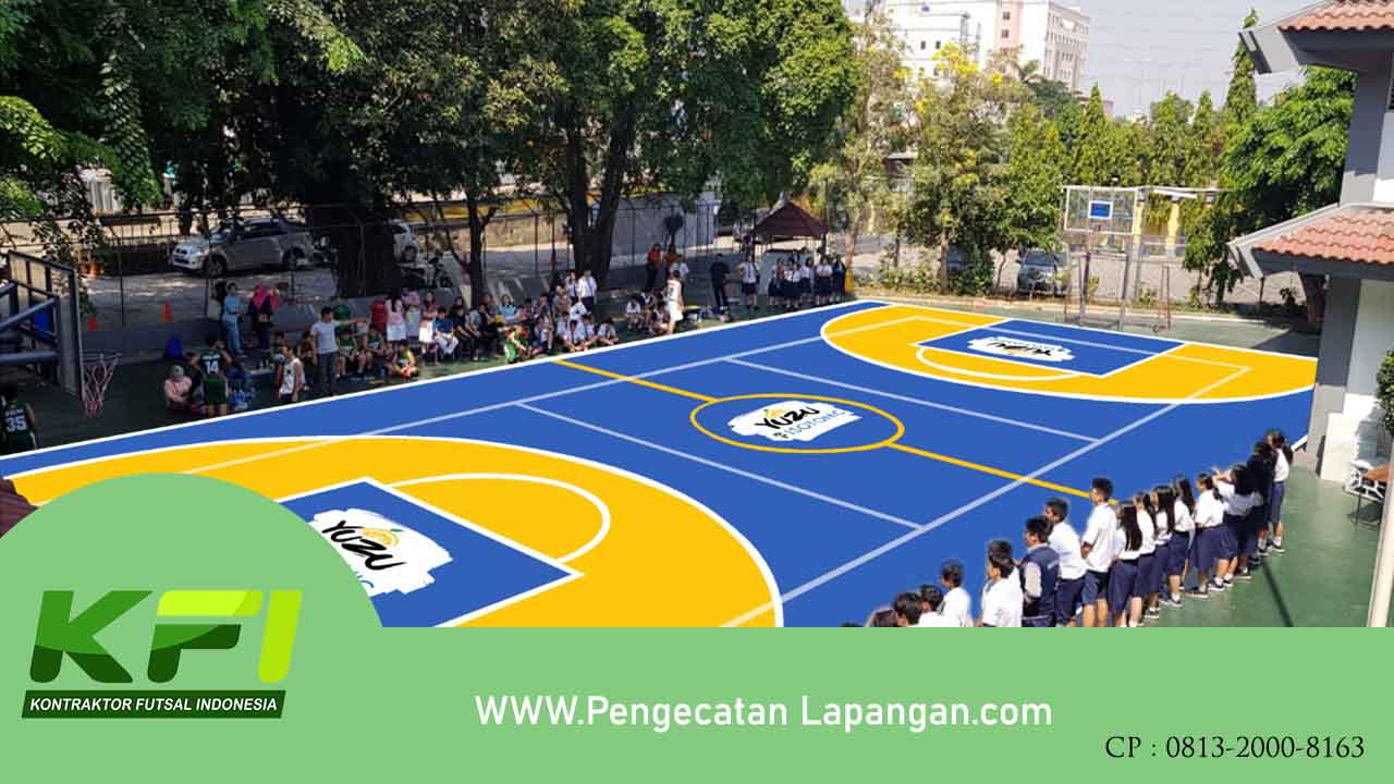 Pengecatan Lapangan Sponsor