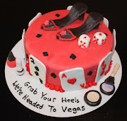 Headed to Vegas Cake. Posted by Cakes by Christi (vegas cake)