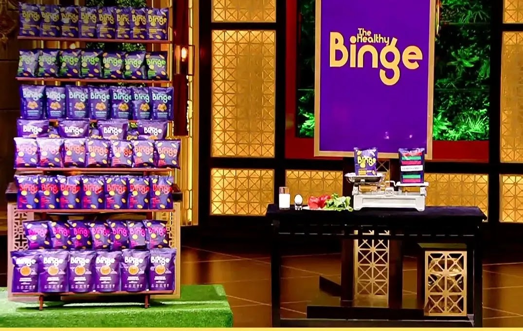 The Healthy Binge Shark Tank India