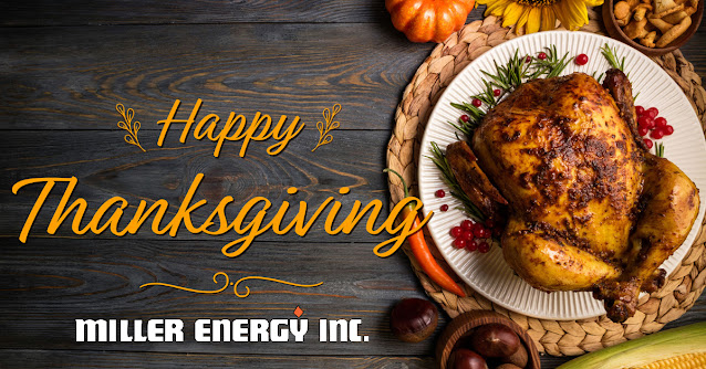 Happy Thanksgiving from Miller Energy