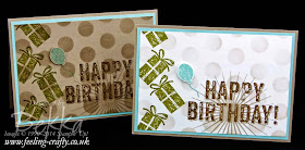 Birthday Surprise from Stampin' Up! UK - check out this blog for lots of great ideas