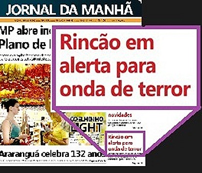 JM-terror no Rincão