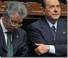Bossi e Berlusconi