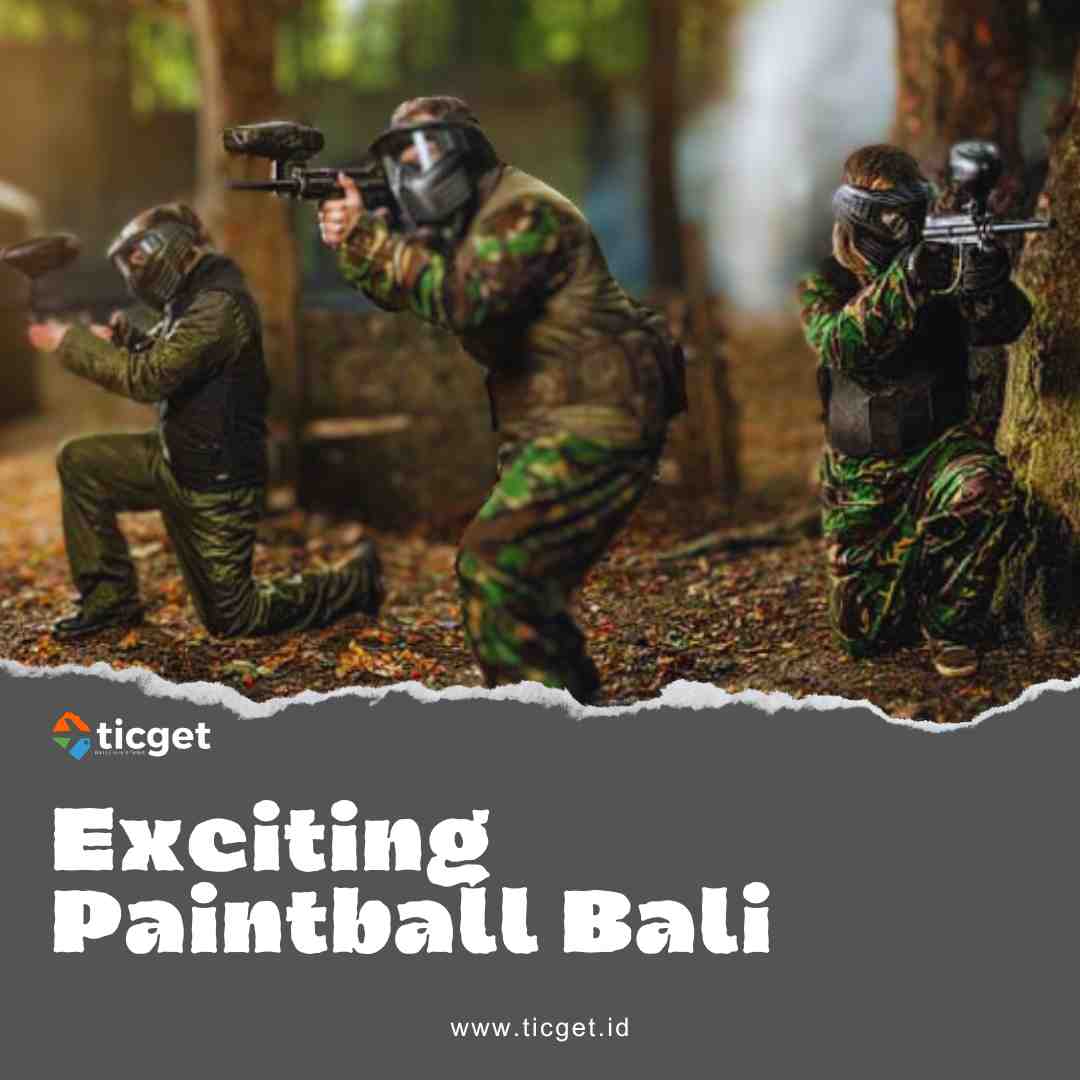 Bali Exciting Paintball Ticket At Ubud With 3 Option Packages