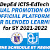 DepEd ICTS-EdTech Virtual Promotion of the Official Platforms for Blended Learning for SY 2021-2022