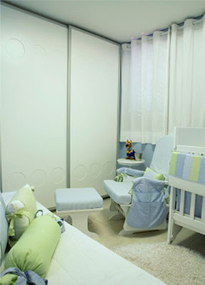 DORMITORIO CELESTE PARA BEBE - DECORACION MARINA via www.dormitorios.blogspot.com