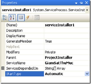 xay dung windows service
