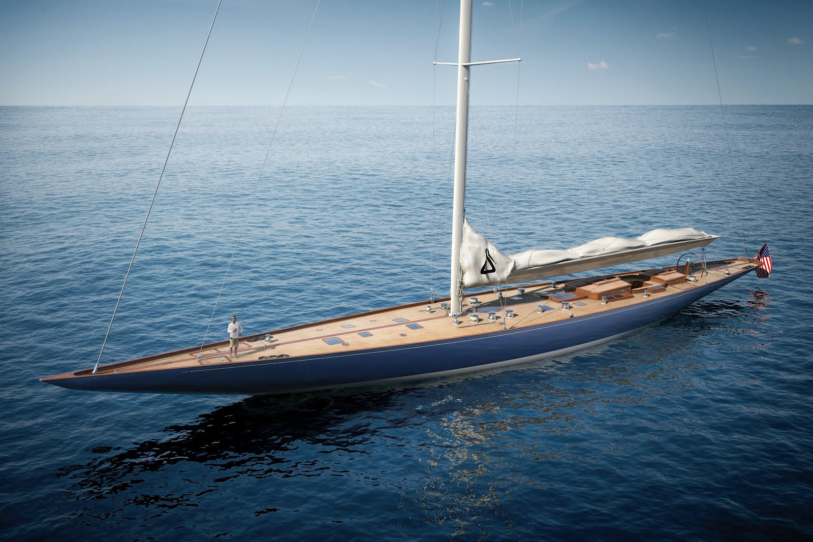megayacht global: new j class build 'cheveyo' by spirit yachts