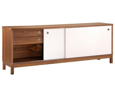 Marlo Walnut 2 Door Sideboard from Furniture123