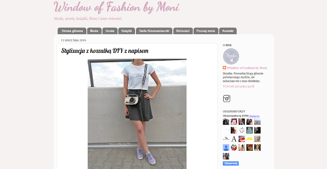 Blog Window of Fashion by Moni