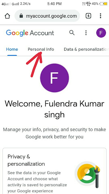 Google-account create in hindi | change personal information google account,hai hindi me jankari-Drop99Fast