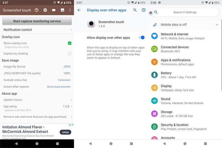 Cara Screenshot Di HP Samsung Galaxy A10s / A20s / A30s / A50s