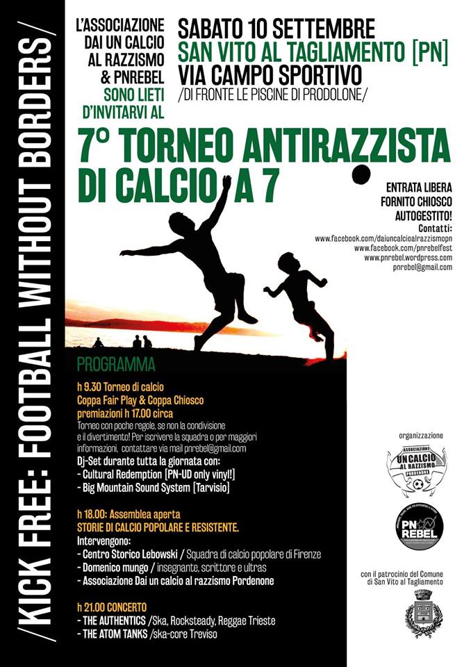 Alternativa Libertaria A Nord Est 7 Torneo Antirazzista Di