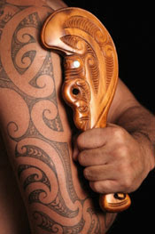 Arm Polynesian Tattoo