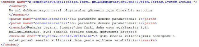 C# XML Comment Dökümanı Oluşturma,java,c#,object orieneted,nesneye yönelik programlama,nesneye yönelik programlama dersleri,nesneye yönelik programlama nedir? 