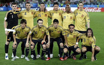 World Cup 2010 Spain Football Team Image