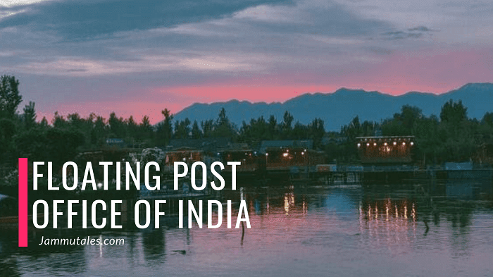 Floating Post office in India