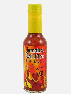 Jamaica Hellfire 2 in 1 Hot Sauce