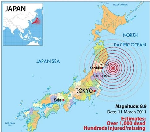 Case Study { The 2011 Tohoku, Sendai Earthquake In Japan }
