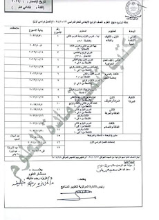 توزيع منهج العلوم للصف الرابع الابتدائي الفصل الدراسي الأول