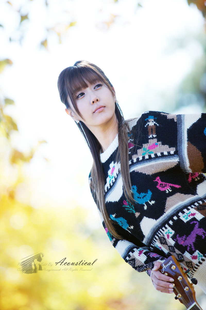Asian Hot Celebrity Heo Yun Mi Duck Sweater 