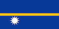 Flag of The Republic of Nauru