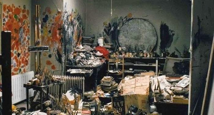Workspaces Of The Greatest Artists Of The World (38 Pictures) - Francis Bacon, painter