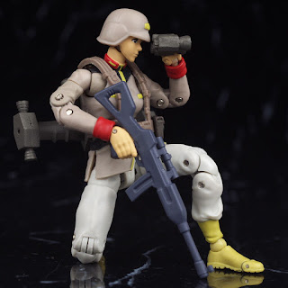 GMG Mobile Suit Gundam 1/18 General Soldiers Earth Federation Forces 01-03
