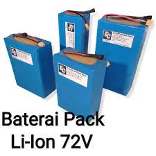 baterai pack Li-Ion 72V