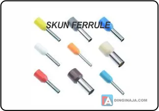 jenis skun kabel ferrulle