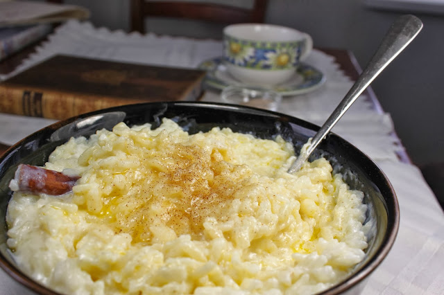 Ros bil Laban (Rice pudding)  ارز باللبن