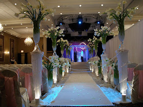 Elegant Crystal Wedding Ceremony Decorations