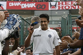 Anil Kumble Retires