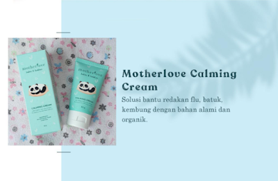 motherlove calming cream review cara pakai calming cream rekomendasi calming cream bayi