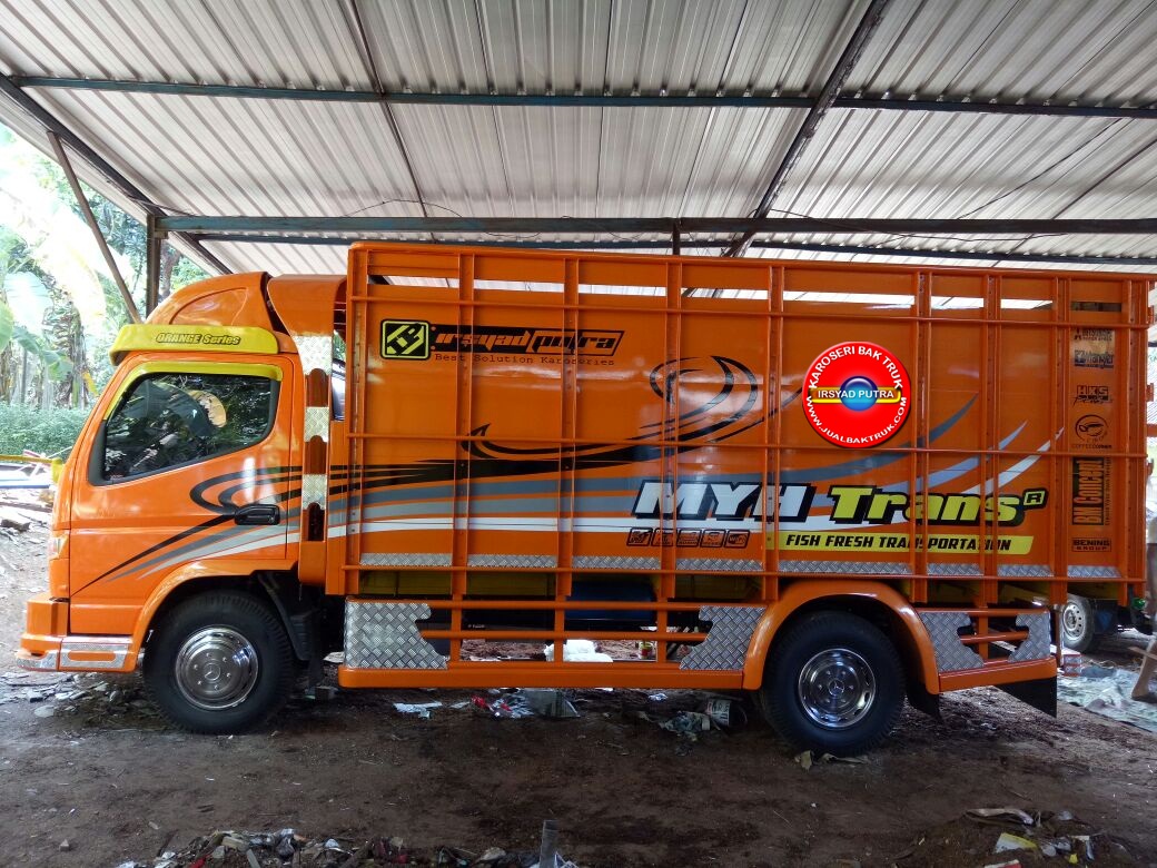 Dua Unit Bak Truk  Kayu Merbau Pesanan Bening Group Cianjur 