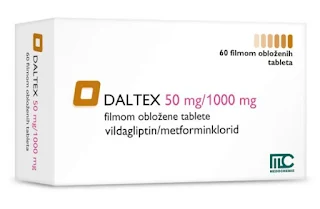 Daltex 50 mg/1000 mg دواء