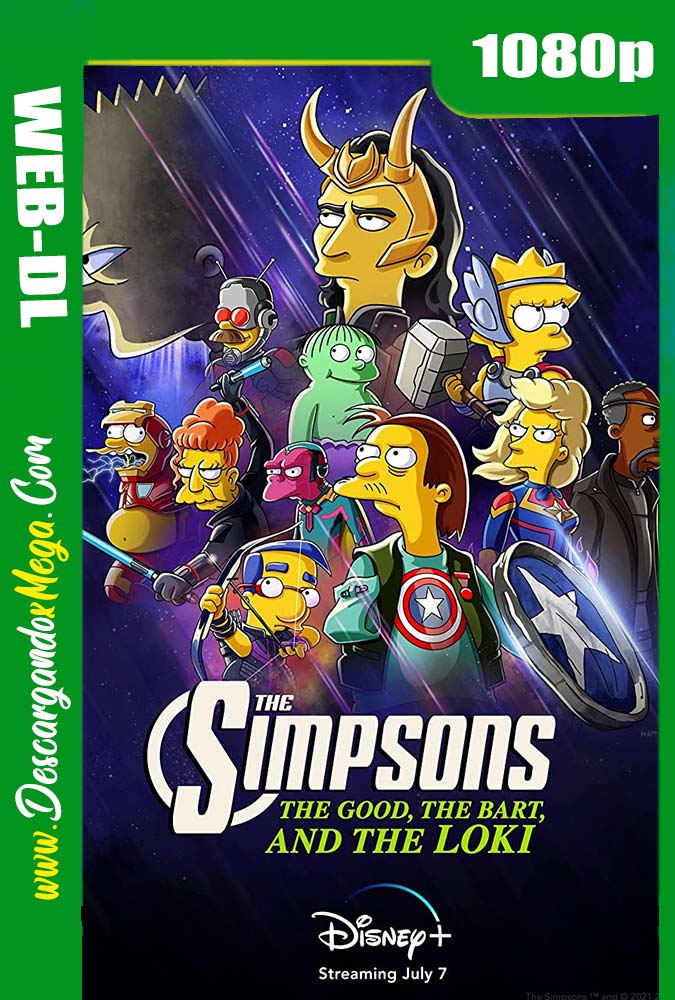 Los Simpson: El Bueno, El Bart y el Loki (2021) HD 1080p Latino