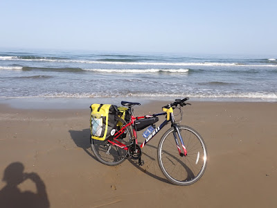 能登半島一周自転車の旅 千里浜