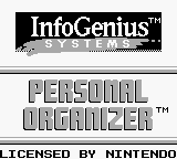 InfoGenius: Turning your retro gaming device into a worthless piece of shit!