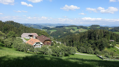 Emmentaler Landschaft bei der Wasenegg