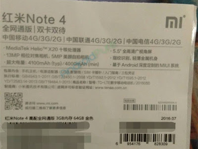 Redmi Note 4 bakal Rilis dengan Processor 10 Core!, spesifikasi redmi note 4, redmi note 4, harga redmi note 4, unboxing redmi 4, fitur redmi 4