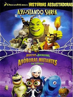 001 Assustando Shrek e Aboboras Mutantes DVD R