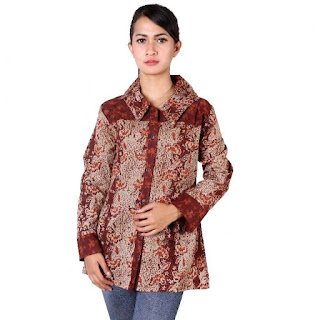 Model Baju Batik Kantor Cantik