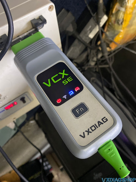 VXDIAG VCX SE Connect Device Error Ping Failed 4