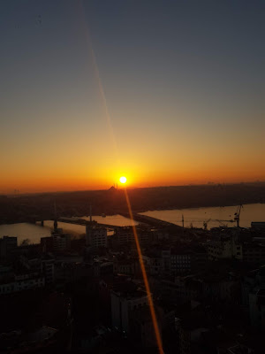 galata kulesi gün batimi