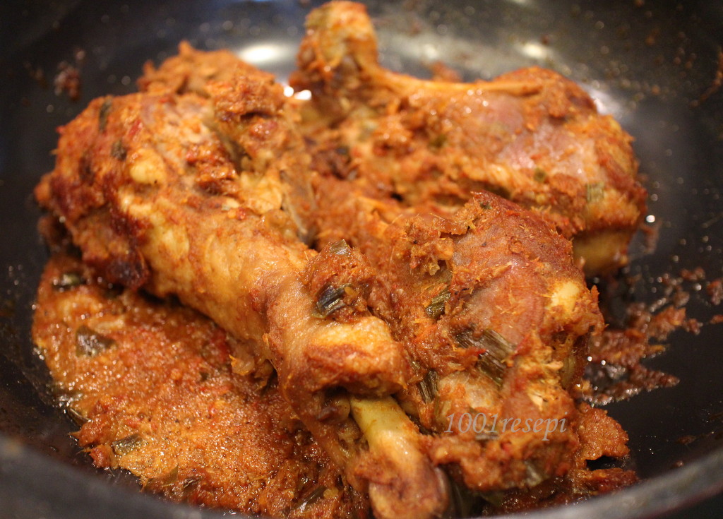 Resepi Rendang Ayam Biasa - Tersoal k