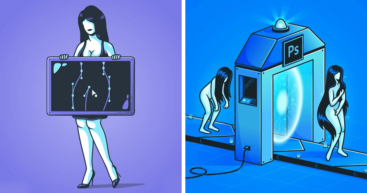 Thought-Provoking Illustrations By Elia Colombo That Are Not Too Easy To Understand